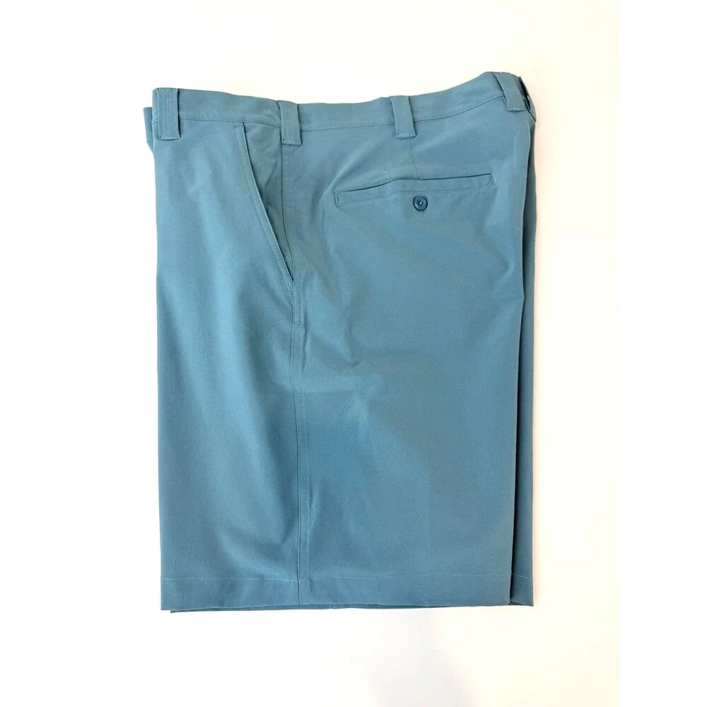 Columbia PFG Omni Shade Fishing Shorts 40 Blue Quick Dry Outdoor
